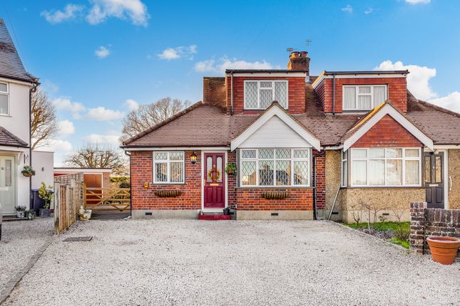 Thumbnail Semi-detached bungalow for sale in Downsview Close, Cobham