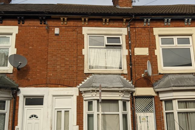 Thumbnail Terraced house to rent in Moira Street, Leicester