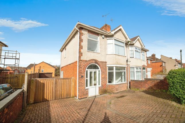 Thumbnail Semi-detached house for sale in Charles Street, Leabrooks, Alfreton