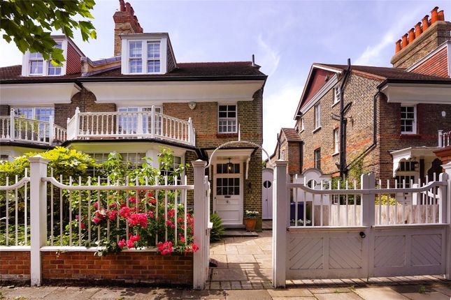 Thumbnail Semi-detached house for sale in Woodstock Road, Bedford Park, Chiswick, London