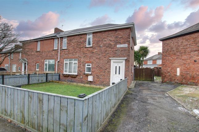 Semi-detached house for sale in East View, Meadowfield, Durham