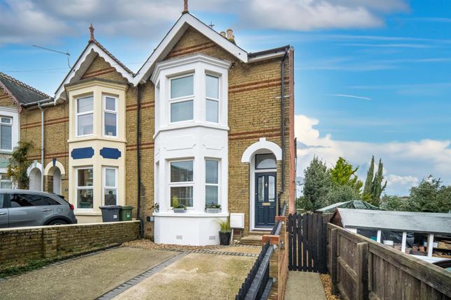 Thumbnail End terrace house for sale in Stephenson Road, Cowes
