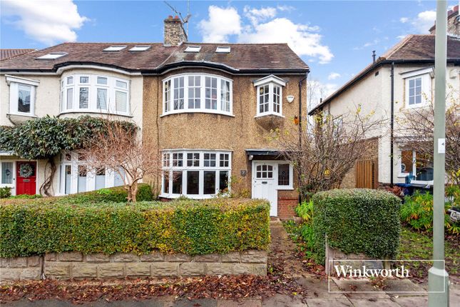 Thumbnail Semi-detached house for sale in Gordon Road, Finchley, London