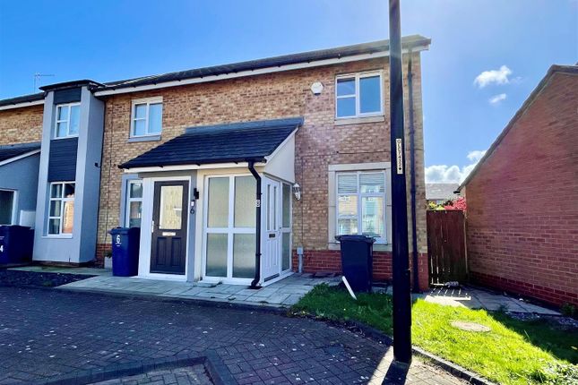 End terrace house for sale in Snowberry Grove, South Shields