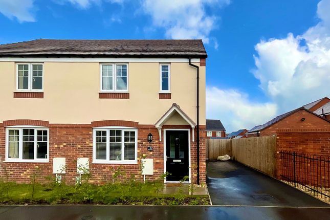 Thumbnail Semi-detached house for sale in Brassington Road, Stone