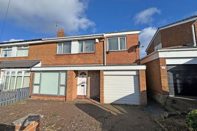 Thumbnail Semi-detached house for sale in Hartside Crescent, Winlaton, Blaydon-On-Tyne