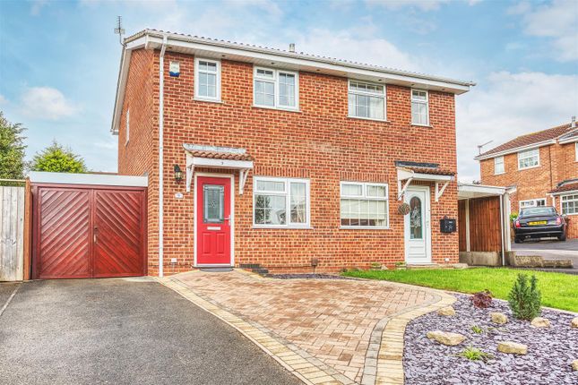 Thumbnail Semi-detached house to rent in Pinecroft Court, Oakwood, Derby