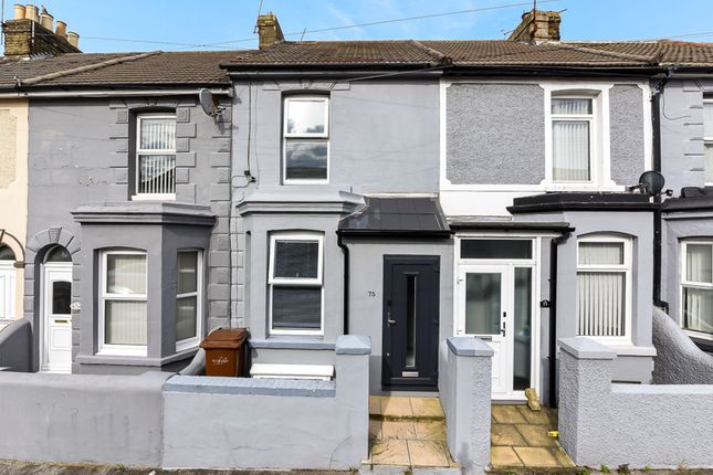 Terraced house for sale in Seaview Road, Gillingham, Kent.