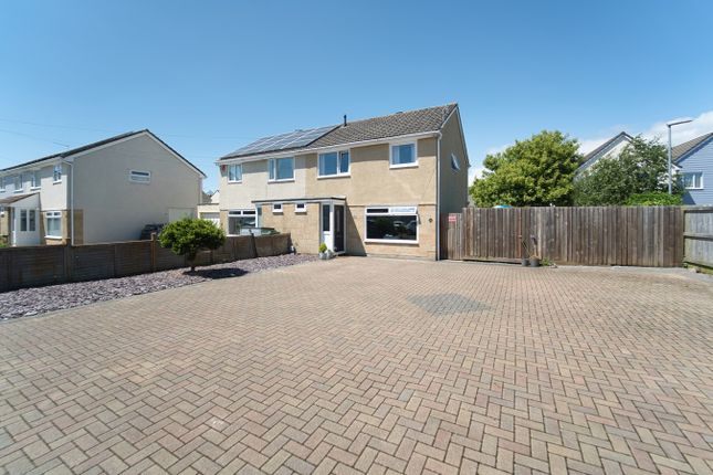 Thumbnail Semi-detached house for sale in Brangwyn Square, Worle, Weston-Super-Mare