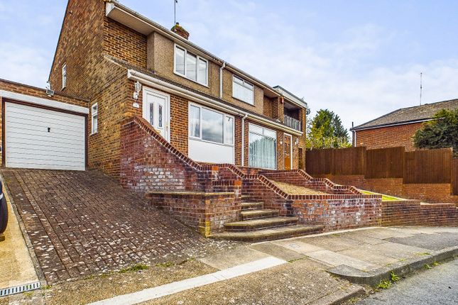 Thumbnail Semi-detached house for sale in Hook Close, Chatham, Kent