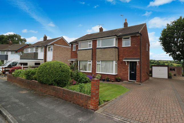 Thumbnail Semi-detached house for sale in Moseley Wood Walk, Cookridge, Leeds, West Yorkshire
