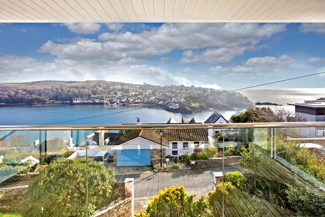 Detached house for sale in St. Fimbarrus Road, Fowey, Cornwall