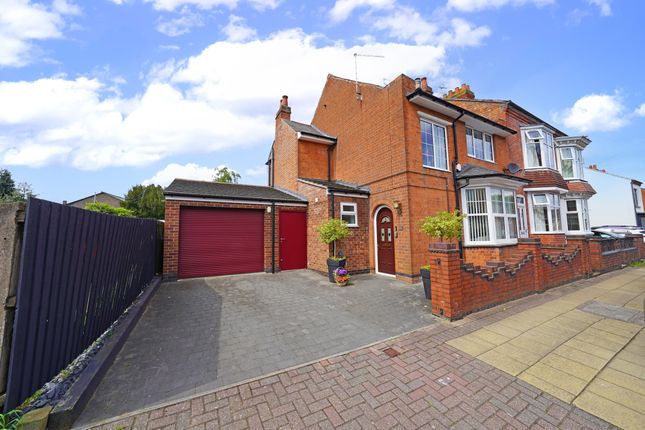 Thumbnail End terrace house for sale in Co-Operation Street, Enderby, Leicester, Leicestershire