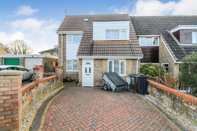 Semi-detached house for sale in Knights Close, Corby