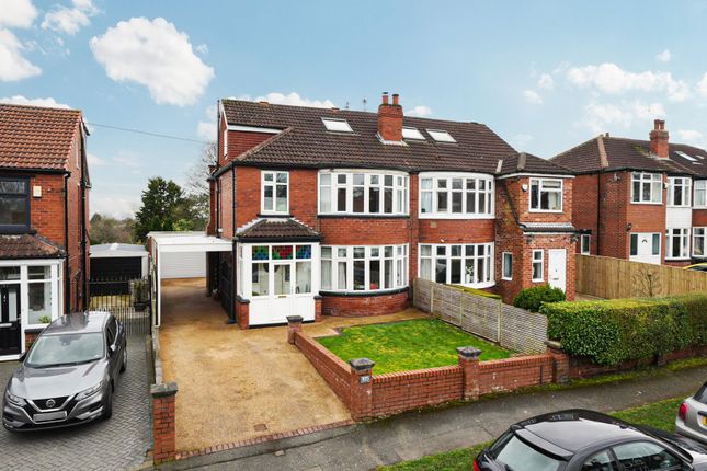 Semi-detached house for sale in West Park Drive West, Roundhay, Leeds