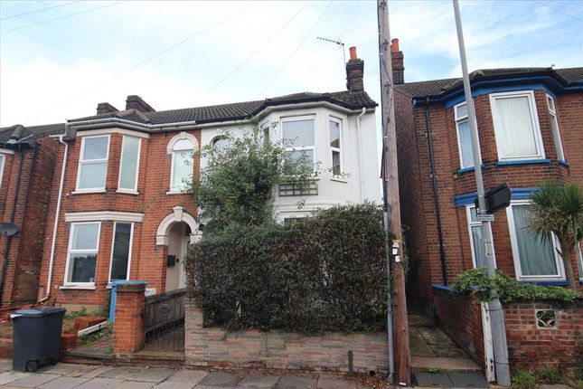 Thumbnail Semi-detached house for sale in Foxhall Road, Ipswich