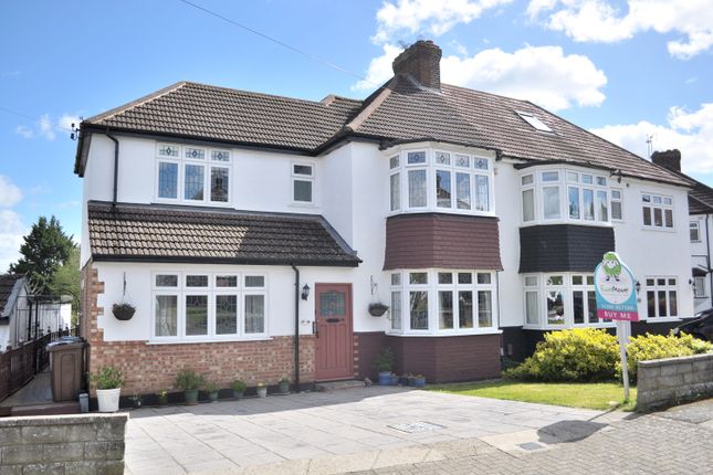 Semi-detached house for sale in Hawthorn Drive, Coney Hall, West Wickham, Kent