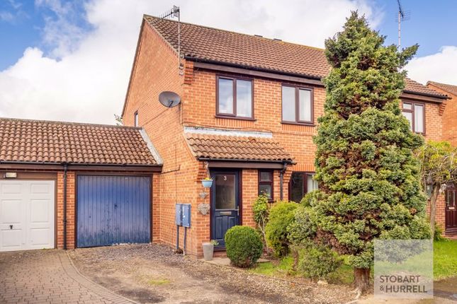 Thumbnail Semi-detached house for sale in Campion Close, North Walsham, Norfolk