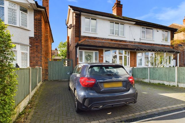 Thumbnail Semi-detached house for sale in Trowell Avenue, Wollaton, Nottinghamshire