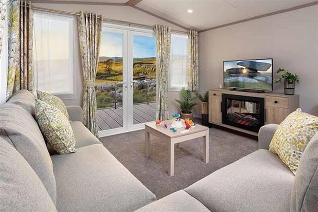 Thumbnail Mobile/park home for sale in Newperran, Hendra Croft, Newquay