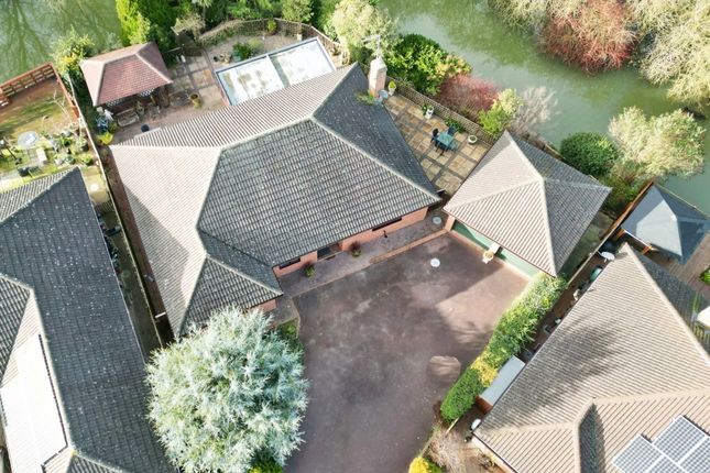 Detached bungalow for sale in Riverside Mead, Stanground Marina, Peterborough