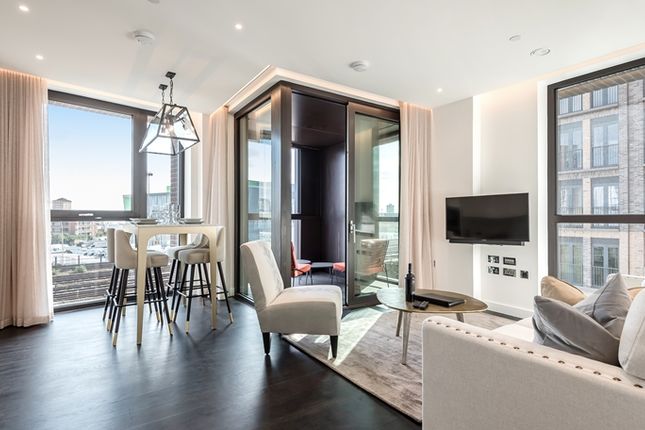 Thumbnail Flat to rent in Thornes House, The Residence, Ponton Road, Nine Elms