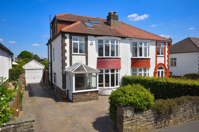 Thumbnail Semi-detached house for sale in Causeway Head Road, Dore, Sheffield