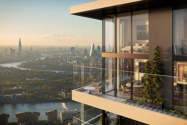 Thumbnail Flat for sale in The Wardian, Canary Wharf