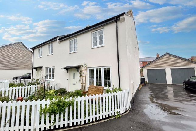 Semi-detached house for sale in Constable Crescent, Chickerell, Weymouth