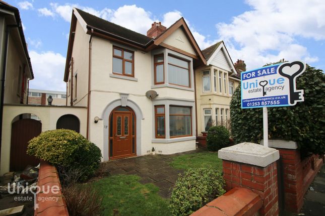 Thumbnail Semi-detached house for sale in Alpic Drive, Thornton-Cleveleys