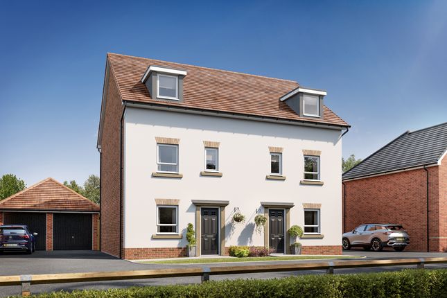 Semi-detached house for sale in "Woodcote" at Bent House Lane, Durham