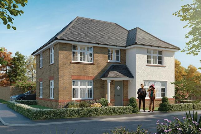 External CGI In Brick Of The Shaftesbury, A 4 Bedroom House