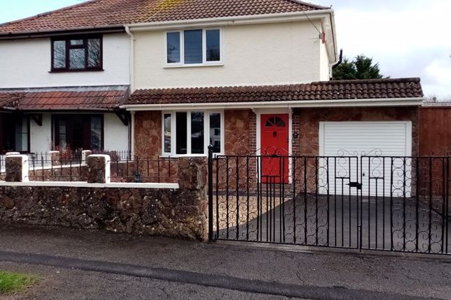 Thumbnail Semi-detached house to rent in Riverside, Banwell