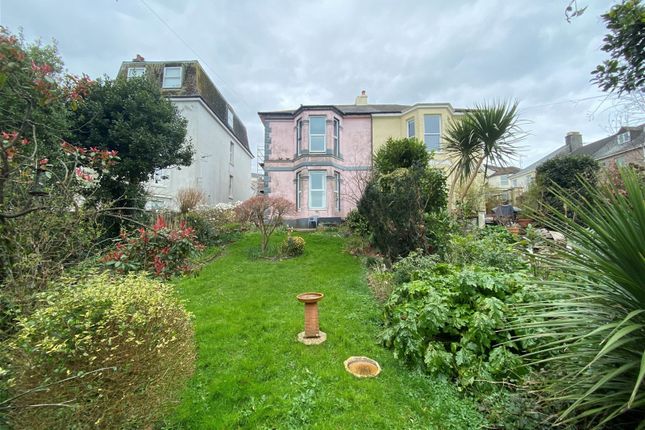 Thumbnail Town house for sale in Sea View Terrace, Plymouth