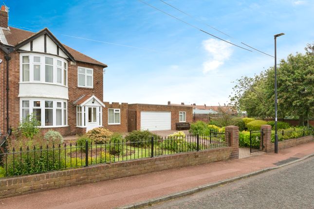 Thumbnail Semi-detached house for sale in Rokeby Drive, Newcastle Upon Tyne