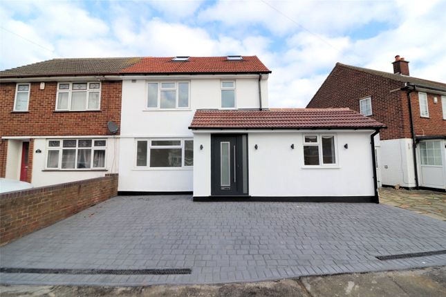 Thumbnail Semi-detached house for sale in Beacon Road, Slade Green, Kent