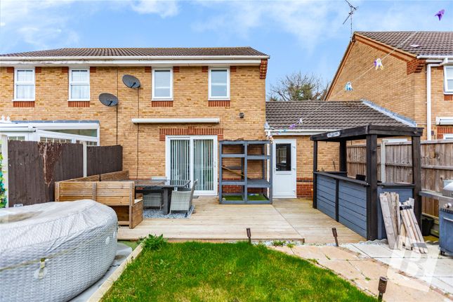 Semi-detached house for sale in Waverley Road, Laindon, Basildon, Essex