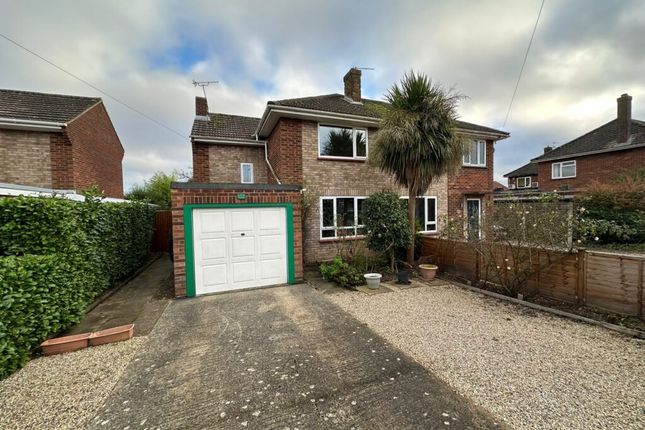 Thumbnail Semi-detached house for sale in Cozens-Hardy Road, Sprowston, Norwich