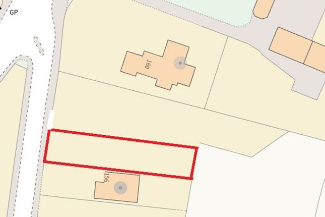 Thumbnail Land for sale in Building Plot, 156A Wistaston Road, Willaston