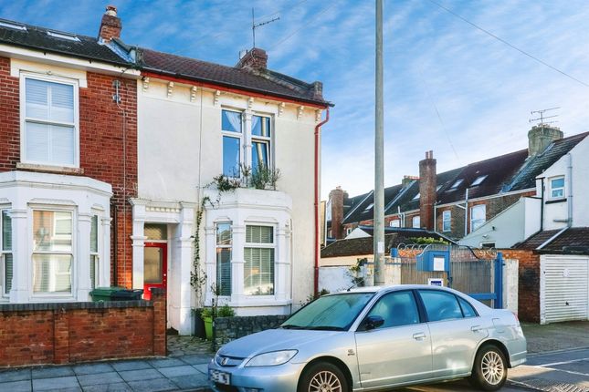 Thumbnail End terrace house for sale in Ruskin Road, Southsea