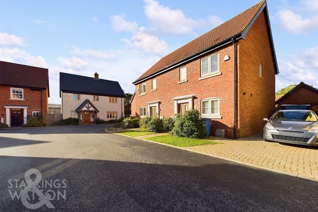 Semi-detached house for sale in Palfrey Place, Halesworth