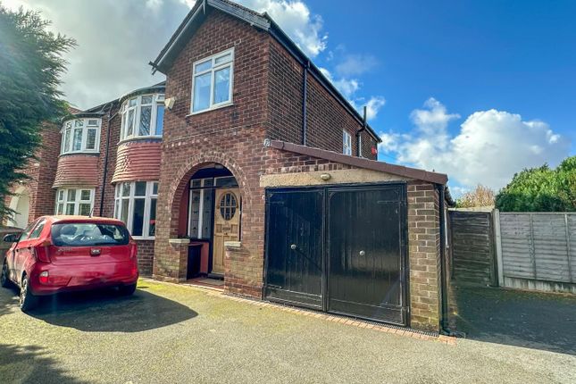 Thumbnail Semi-detached house for sale in Tatton Road North, Heaton Moor, Stockport