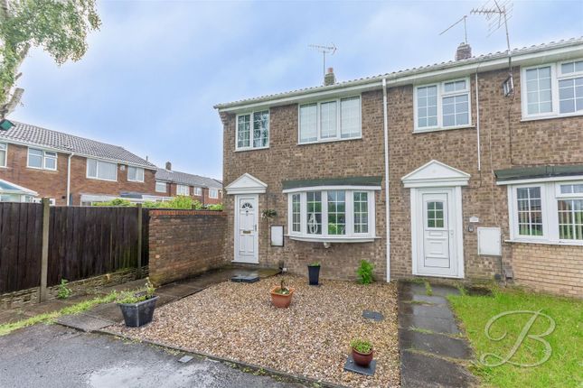 Thumbnail End terrace house for sale in Sandringham Drive, Mansfield Woodhouse, Mansfield