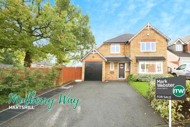 Thumbnail Detached house for sale in Mulberry Way, Hartshill, Nuneaton