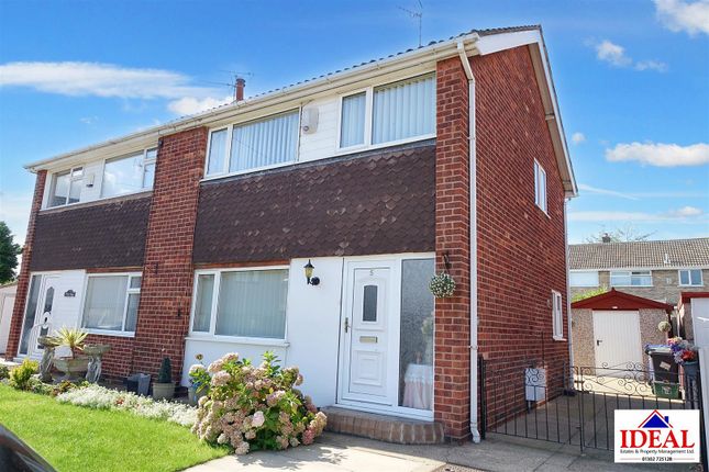 Thumbnail Semi-detached house for sale in Liskeard Place, Adwick-Le-Street, Doncaster