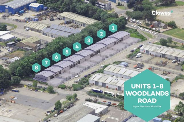 Thumbnail Industrial for sale in Unit 1-8, Woodlands Road, Dyce, Aberdeen