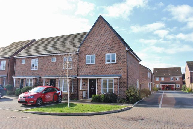 Thumbnail End terrace house to rent in Mainsail Lane, Hempsted, Gloucester