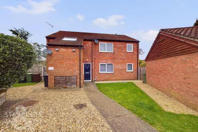 Thumbnail Flat for sale in Chestnut Close, New Costessey, Norwich