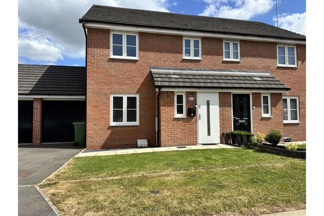 Thumbnail Semi-detached house for sale in Elrington Close, Redditch