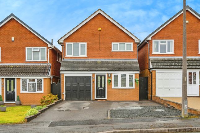 Thumbnail Detached house for sale in Pebblemill Close, Cannock, Staffordshire